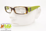 EXTE' mod. EX32504, Eyeglass frame full plastic, green & brown dappled, New Old Stock