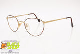 DANIMARC mod. 102 Vintage Italian frame semi-round, dappled rims and golden frame, New Old Stock 1980s