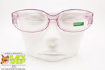 UNITED COLORS of BENETTON mod. BE103 03, Violet underlined eyeglass frame plastic, New Old Stock 1990s