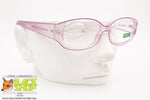 UNITED COLORS of BENETTON mod. BE103 03, Violet underlined eyeglass frame plastic, New Old Stock 1990s