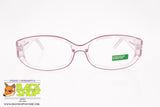 UNITED COLORS of BENETTON mod. BE103 03, Violet underlined eyeglass frame plastic, New Old Stock 1990s