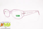 UNITED COLORS of BENETTON mod. BE103 03, Violet underlined eyeglass frame plastic, New Old Stock 1990s