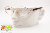 FILOS mod. 6435 Vintage women eyeglass frame elegant oval, New Old Stock 1980s