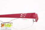 UNITED COLORS of BENETTON mod. BE08801, Eyeglass frame half rimmed, logo end pieces, New Old Stock