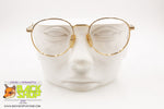 ALFRED DUNHILL mod. 6149 43 Vintage round frame, piquet effect, New Old Stock 1980s