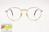 ALFRED DUNHILL mod. 6149 43 Vintage round frame, piquet effect, New Old Stock 1980s