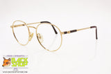 ALFRED DUNHILL mod. 6149 43 Vintage round frame, piquet effect, New Old Stock 1980s