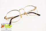 ALFRED DUNHILL mod. 6149 43 Vintage round frame, piquet effect, New Old Stock 1980s