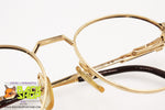 ALFRED DUNHILL mod. 6149 43 Vintage round frame, piquet effect, New Old Stock 1980s