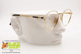 ALFRED DUNHILL mod. 6149 43 Vintage round frame, piquet effect, New Old Stock 1980s