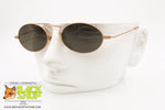 LOZZA Old Italy mod. 202 222, Vintage sunglasses oval pince-nez style, New Old Stock