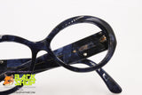 ROCCO BAROCCO by VALBERRA mod. 7601 Vintage Sunglasses frame, ocean blue inlaid pattern, New Old Stock