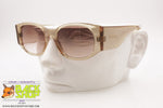 DONNA mod. ROCK SPORT Crazy 1970s Sunglasses full transparent big arms, New Old Stock