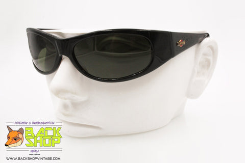 MARTINI by DIERRE/LOZZA mod. SL3511 700, Vintage sunglasses black wrap, New Old Stock 1990s