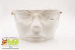 COTTON CLUB by TREVI mod. 694 Vintage clear round eyeglass frame, New Old Stock 1980s