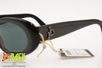 ROCCO BAROCCO mod. 8709 Vintage women Sunglasses, metallized grey, New Old Stock