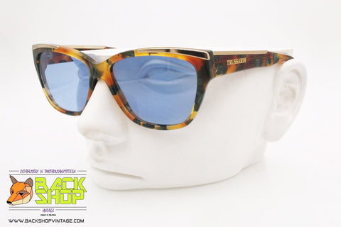 TRUSSARDI mod. TPL 223 917,  Vintage Sunglasses womens blue lenses, Vintage Preowned