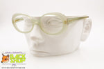 CHRISTOPHER D. by FAVA mod. 4571 Vintage pale green frame glasses, New Old Stock 1980s