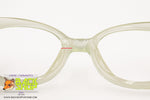 CHRISTOPHER D. by FAVA mod. 4571 Vintage pale green frame glasses, New Old Stock 1980s