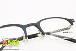 MOMO DESIGN mod. MV 22 303, Half rimmed eyeglass frame nylor deep blue, New Old Stock