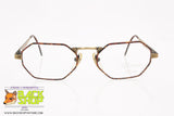 ULLIANA DESIGN mod. 300.94 C.3, Vintage octagonal frame eyeglasses, New Old Stock 1980s