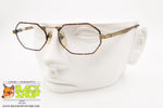 ULLIANA DESIGN mod. 300.94 C.3, Vintage octagonal frame eyeglasses, New Old Stock 1980s