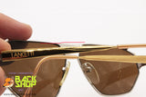 LANCETTI mod. 4002 Vintage Sunglasses, massive rectangular shape, New Old Stock 1980s