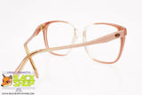 LOZZA mod. DUCHESSA 487, 53[]15 135 Vintage eyeglass frame women, Pink rose acetate & Clear, New Old Stock 1970s