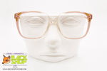 LOZZA mod. DUCHESSA 487, 53[]15 135 Vintage eyeglass frame women, Pink rose acetate & Clear, New Old Stock 1970s