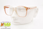 LOZZA mod. DUCHESSA 487, 53[]15 135 Vintage eyeglass frame women, Pink rose acetate & Clear, New Old Stock 1970s