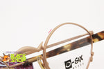 O-SIX GLASSES mod. 043-529 Vintage Retro rhombus frame, Hand Made in Italy, New Old Stock