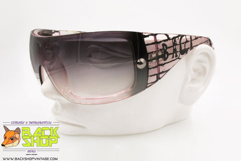 BACI & ABBRACCI mod. Limited Edition Wall A 66 C.3, Big oversize mask sunglasses, New Old Stock