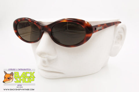 FREE LAND by VISIBILIA mod. FL75071 115, Vintage women sunglasses cat eye brown tortoise, New Old Stock