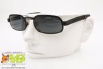 CHARRO mod. CH 07-1, Vintage sunglasses men rectangular matt black, New Old Stock 1990s