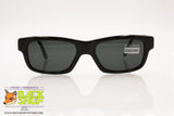 GIUGIARO mod. G-606 Vintage Sunglasses, lucite black wayfarer, New Old Stock