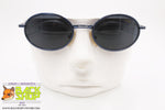 CLARK mod 2041 3, Vintage oval sunglasses, intense metallic blue, New Old Stock