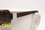 NINA RICCI mod. NR 3154 Vintage Sunglasses, brown frame & engraved lenses, New Old Stock