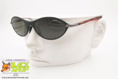 CARRERA mod. BOREAL 95J, Vintage oval sunglasses men, black & brown tortoise, New Old Stock