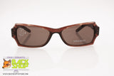 NINA RICCI mod. NR 3154 Vintage Sunglasses, brown frame & engraved lenses, New Old Stock