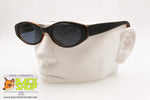 PIERRE LEROC Paris mod. PL 702 Vintage black & brown women slim Sunglasses, New Old Stock