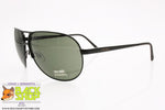 EGON FURSTENBERG mod. EFD918 C2, Oversize aviator sunglasses glossy black, New Old Stock