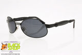 CHARRO mod. CH 02-1, Vintage sunglasses men flared oval black, New Old Stock 1990s