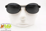 CHARRO mod. CH 02-1, Vintage sunglasses men flared oval black, New Old Stock 1990s