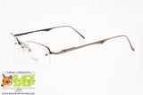 MARC ECKO mod. 5006 BRN, Rimless eyeglass frame screwed lenses, New Old Stock