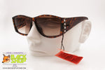 VIENNALINE mod. 1626 10 Vintage Rare Sunglasses, Optyl brown dappled material, New Old Stock 1980s