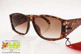 VIENNALINE mod. 1626 10 Vintage Rare Sunglasses, Optyl brown dappled material, New Old Stock 1980s