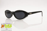 EXESS mod. 3-911 col. 1250 Black women Sunglasses, slim cat eye, New Old Stock