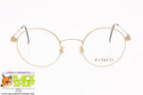 REVIVAL mod. R108 400, Vintage italian round/circle little eyeglass frame, New Old Stock 1990s