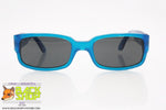 FREE LAND mod. FL 631 192, Vintage rectangular sunglasses, total blue, New Old Stock