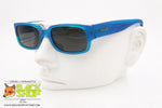 FREE LAND mod. FL 631 192, Vintage rectangular sunglasses, total blue, New Old Stock